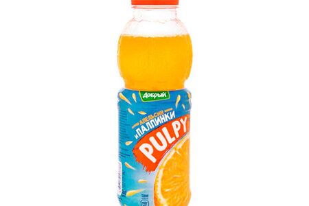 Сок Pulpy Апельсин и палпинки