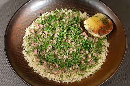 Табуле с бараниной