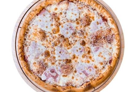 Мини-пицца с ветчиной