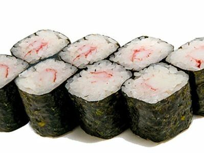 Мини-роллы с крабом