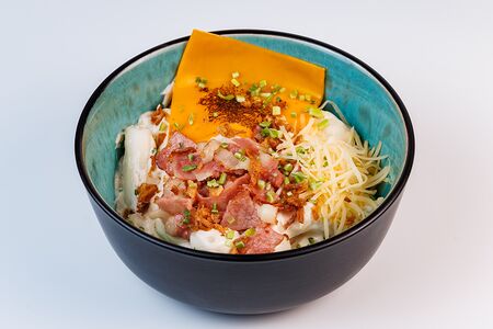 Токпокки карбонара 