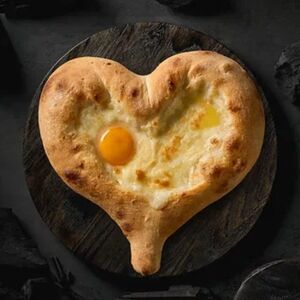 Хачапури по-аджарски Сердечко
