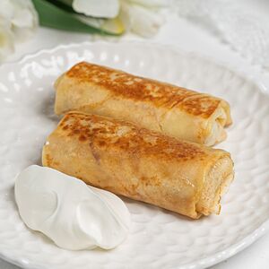 Блинчики с мясом