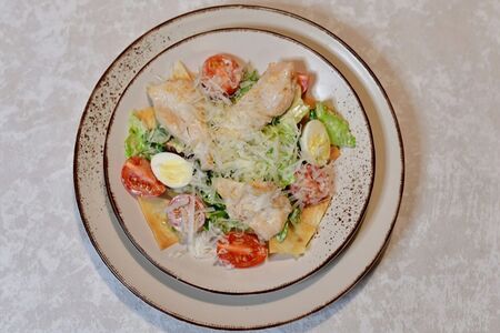 Цезарь с курицей