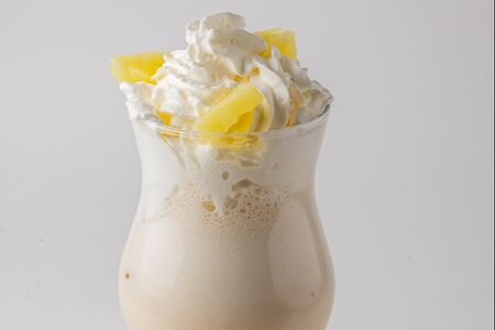 Рождественский латте с ананасом 