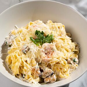 Պաստա ծովամթերքով