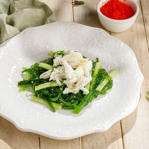 Кайсо сарада с крабом