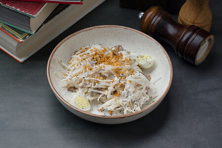 Салат с дайконом и говядиной