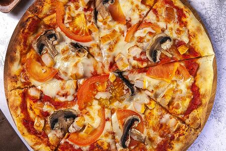 Пицца с цыпленком