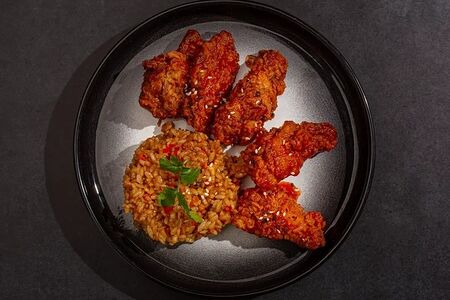 Крылышки с тяханом