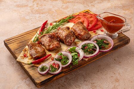 Шашлык из свиной шеи