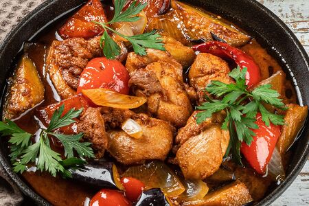 Курочка по-восточному