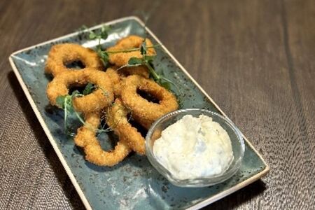 Кольца кальмара в панировке