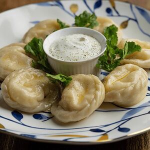 Квери с молодым сыром сулугуни