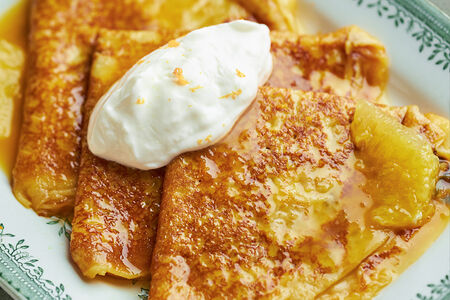 Блинчики Креп-сюзетт