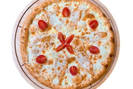 Мини-пицца с курицей