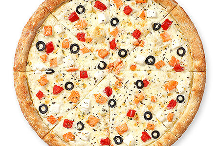 Пицца Сливочный Лосось