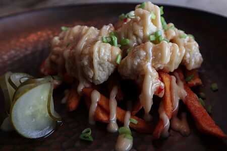 Цыпленок темпура