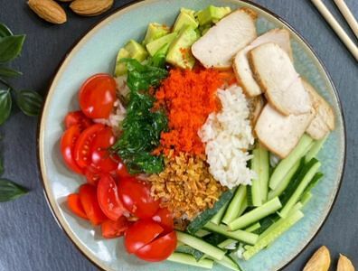 Поке с курицей