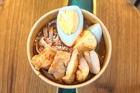 Суп по-тайски с курицей 