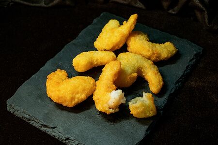 Креветки в кляре