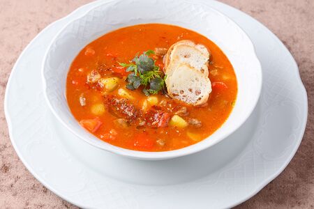 Суп Мясной гуляш 