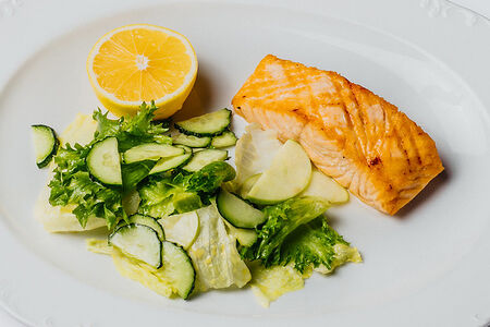 Лосось на гриле