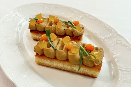 Паштет из печени рябчика