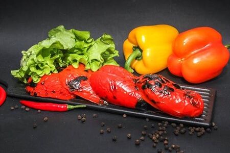 Перец на мангале