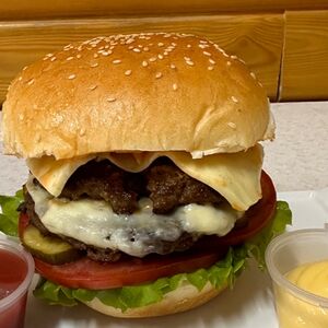 Дабл Чизбургер куриный