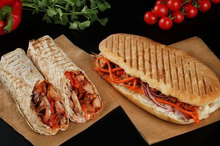 Классическая шаурма №1