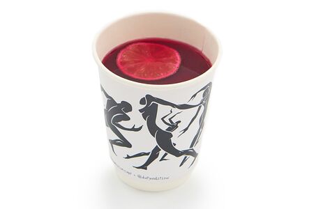 Горячий напиток рябина-лайм