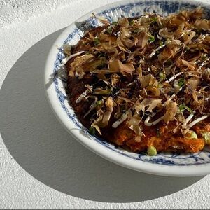 Окономияки с морепродуктами