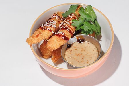 Стрипсы из цыпленка 