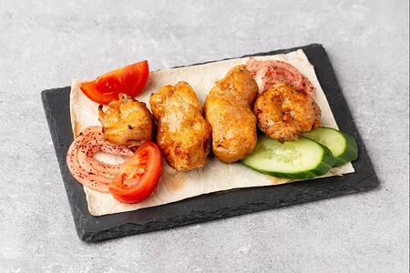 Шашлык из куриного филе