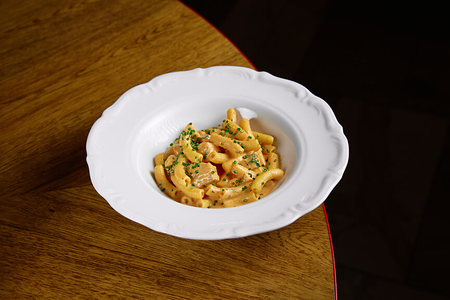 Маккерончини с лососем