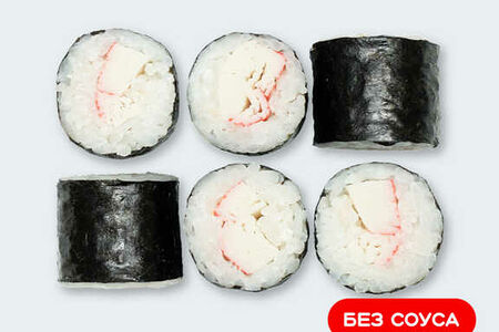 Маки с крабом