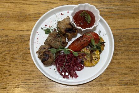 Шашлык из свиной шеи