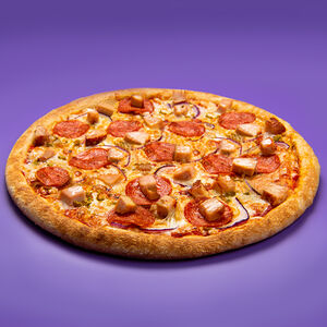 Пицца острая с халапеньо 30 см