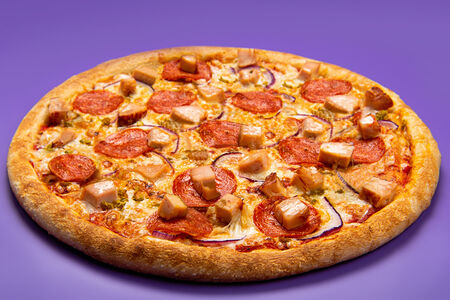 Пицца острая с халапеньо 25 см