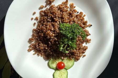 Гречка отварная