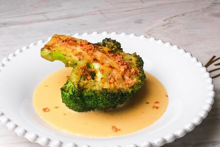 Стейк из брокколи 