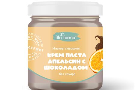 Низкоуглеводная крем-паста Апельсин с шоколадом