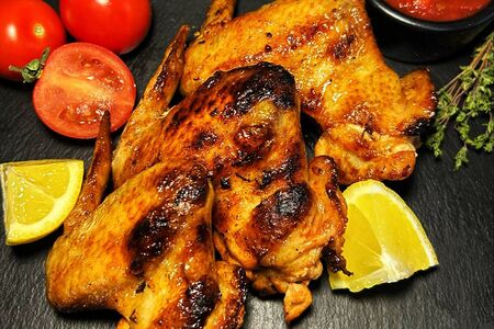 Крылышки барбекю 