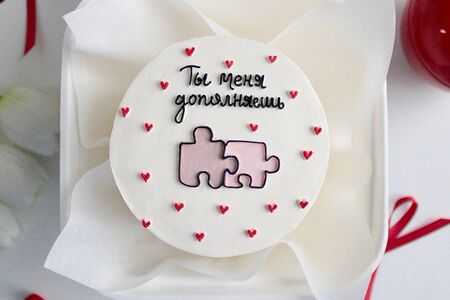 Бенто-торт Ты меня дополняешь пазл
