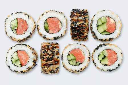 Ролл Острый с лососем