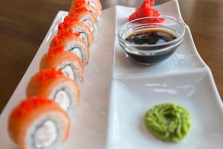 Ролл Филадельфия с креветкой