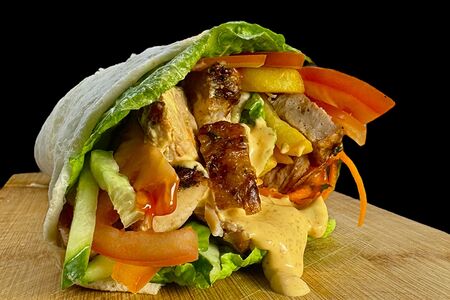 Шаурма со свининой