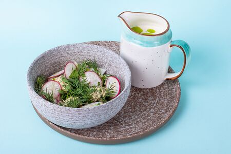 С ветчиной Окрошка