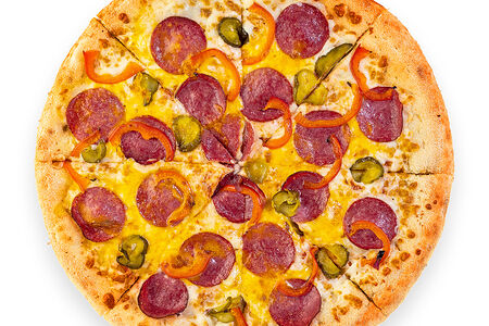 Колбасная пицца